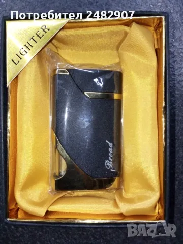 Луксозна метална запалка, снимка 3 - Запалки - 48264886