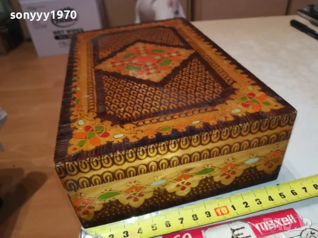 ДЪРВЕНА КУТИЯ 1607250721, снимка 2 - Антикварни и старинни предмети - 51035442