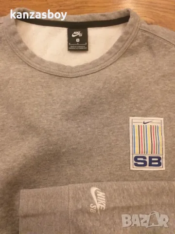 Nike SB Stripes Crew Neck - страхотна мъжка блуза М КАТО НОВА, снимка 10 - Блузи - 47931888