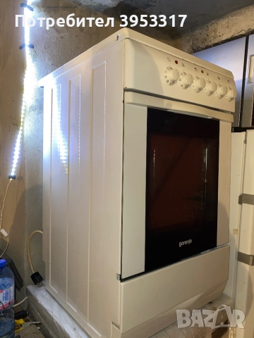 Тясна 50 см печка с керамичен плот Gorenje, снимка 6 - Печки, фурни - 52844287