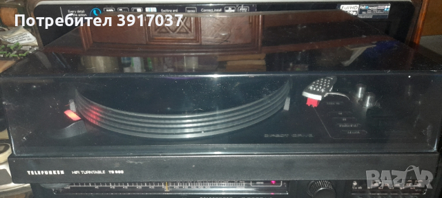 Продавам грамофон Telefunken hifi turntable TC860, снимка 2 - Ресийвъри, усилватели, смесителни пултове - 44727869