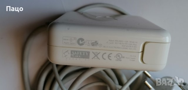 Apple  85W A1290 Power Adapter ADP-85DB B 18.5V 4.6A w/промо, снимка 3 - Лаптоп аксесоари - 41772475