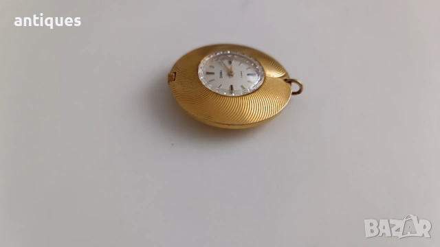 Позлатен дамски часовник - колие - CHAIKA - 17 jewels - №2, снимка 5 - Антикварни и старинни предмети - 53731382
