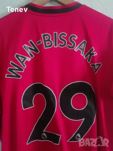 Manchester United Wan-Bissaka 2019/2020 Adidas оригинална юбилейна тениска фланелка Ман Юнайтед 2XL, снимка 3 - Тениски - 49024687