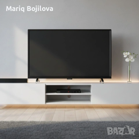 Телевизор SUNNY 32 HD – 32" LED телевизор с DVB-T2/C/S2 тунер, HD Ready, черен, снимка 3 - Телевизори - 53051316