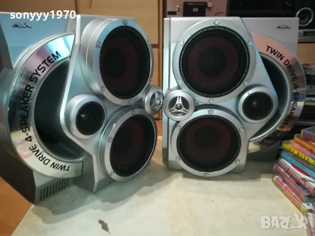 AIWA SX-JN5 X2 БРУТАЛНИ ТОНКОЛОНИ-ВНОС SWISS 1705251940LCHERY, снимка 2 - Тонколони - 50327735