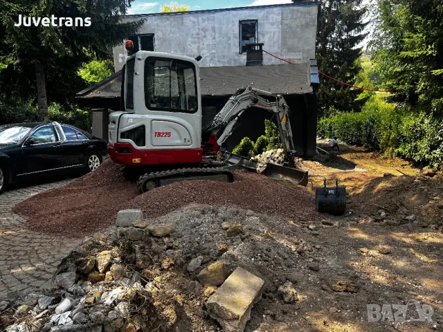 Услуги с Мини багер 2.5 тона и 1.9 тона, снимка 7 - Индустриална техника - 44032651