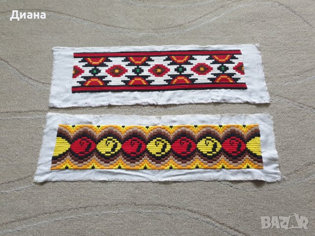 Автентични ръчно бродирани калъфки за възглавници и ковьори., снимка 7 - Декорация за дома - 31801140