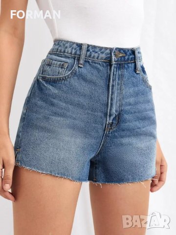 СТРАХОТНИ дамски къси дънкови панталонки, снимка 1