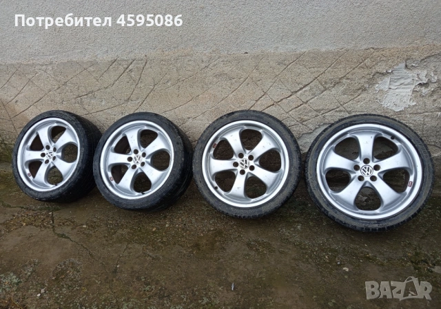 Джанти Lenso 18 5x100 VAG, снимка 2 - Гуми и джанти - 53663310