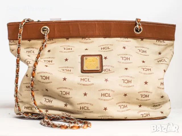 Чанта HCL Handcrafted Leather Goods, Естествена кожа