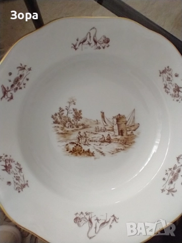 Порцеланов Сервиз за Хранене от 25 части - BOHEMIA порцелан, снимка 6 - Сервизи - 52305806