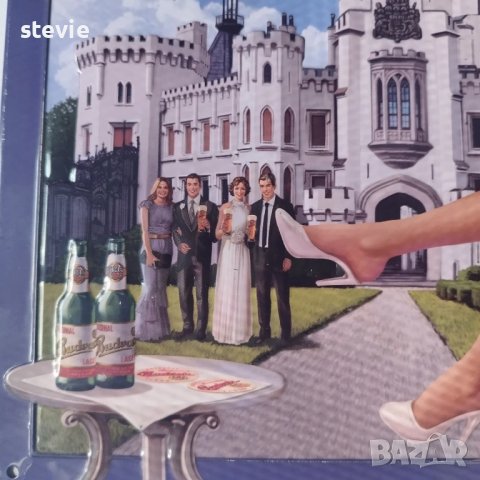 Метална релефна табела Budweiser, снимка 3 - Декорация за дома - 50878466