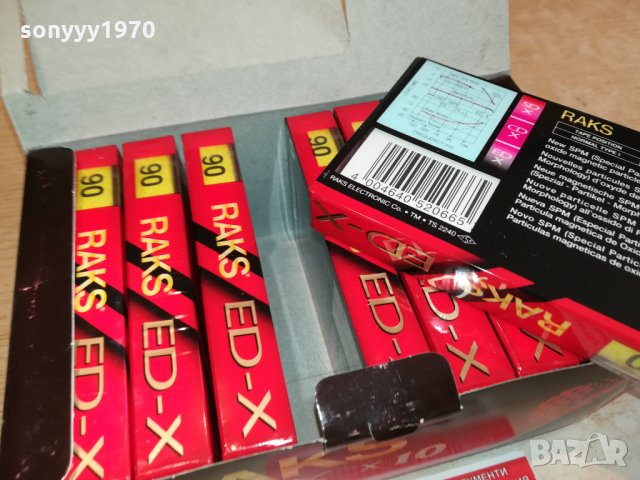 raks-tape-касети-15лв за бр 2810211731, снимка 2 - Аудио касети - 34614102