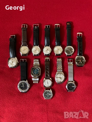 Винтидж Swiss 40/70те Zenith Longines Колекция Часовници