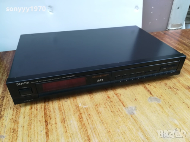 SOLD*DENON TU-580RD TUNER MADE IN GERMANY 0509251028, снимка 12 - Ресийвъри, усилватели, смесителни пултове - 51612707