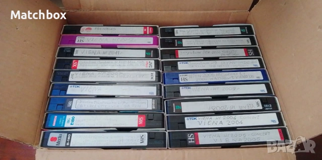 Видео касети 38 броя 