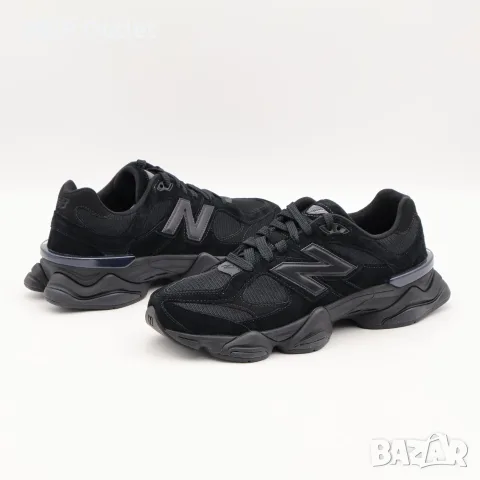 !НОВИ! New Balance 9060 | Triple Black | + КУТИЯ, снимка 7 - Маратонки - 55750956