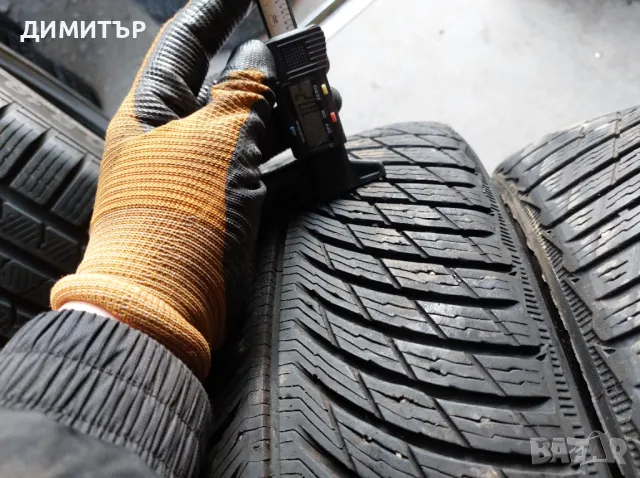 2бр.зимни гуми MICHELIN 245/45/19 DOT 0422, снимка 7 - Гуми и джанти - 48697547