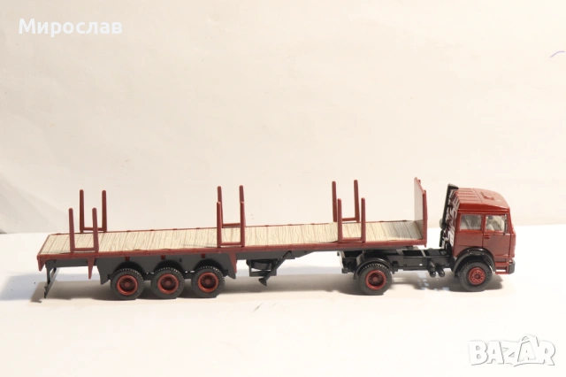 HERPA H0 1/87 IVECO MAGIRUS КАМИОН ДЪРВАРКА МОДЕЛ КОЛИЧКА, снимка 7 - Колекции - 53606979