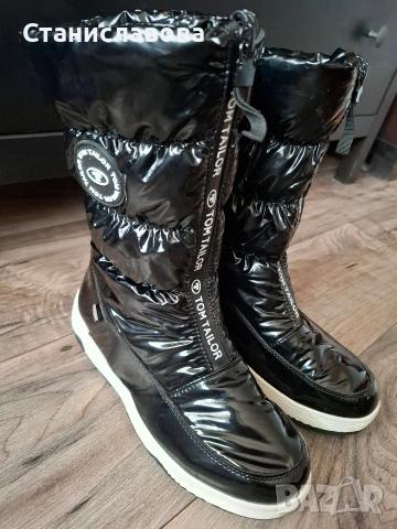 Боти Tommy Hilfiger и апрески Tom Tailor, снимка 7 - Дамски боти - 53220783