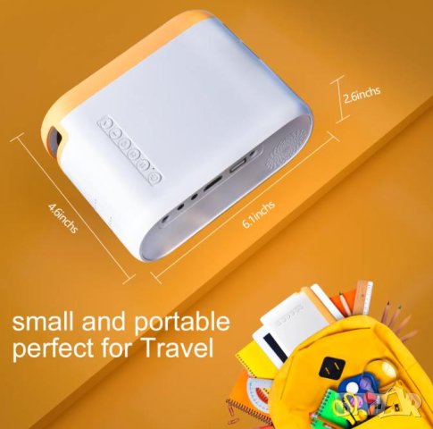 Мини Портативен 1680x1050 1080P Full HD LCD HDMI WiFi Miracast Мултимедиен Проектор Филми Мултимедиа, снимка 14 - Плейъри, домашно кино, прожектори - 41309499