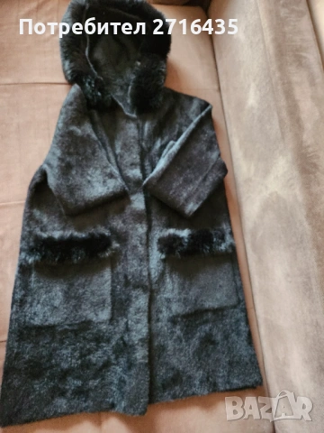 Кашмирено палто жилетка , снимка 5 - Палта, манта - 53125330