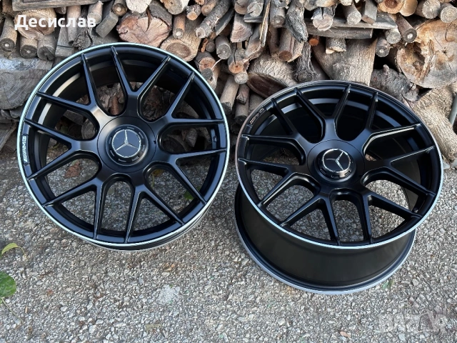 AMG Джанти за Мерцедес Mercedes 19 “ цола 5х112 чисто нови 4х8.5j 4Matic , снимка 3 - Гуми и джанти - 53102203