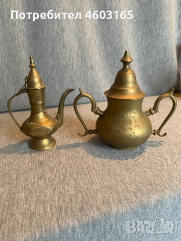 месингови съдове 