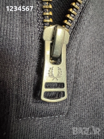 FRED PERRY Colorblock Half 1/2 Zip., снимка 3 - Блузи - 52961581