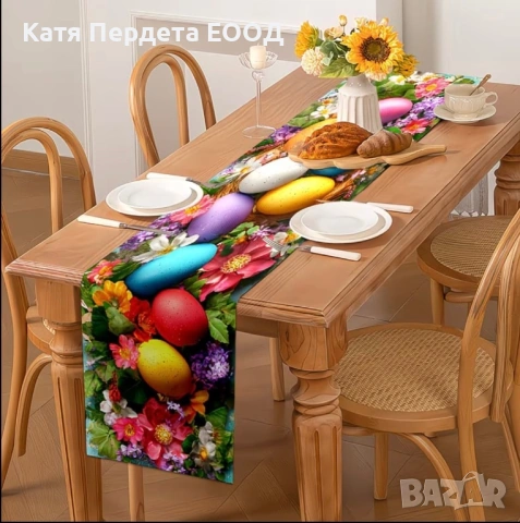 Великденски тишлайфер за маса - код 27, снимка 2 - Покривки за маси - 53749741