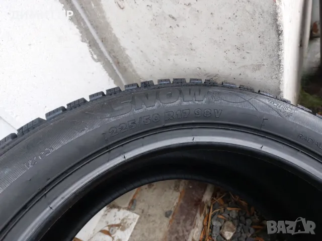 4бр.НОВИ зимни гуми RIKEN 225/50/17 DOT 4424, снимка 5 - Гуми и джанти - 48697737