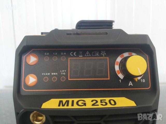 MIG-MMA 250 работи без газ 