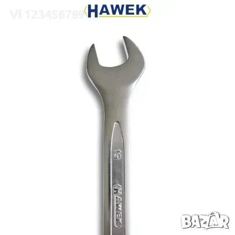 Професионален комплект звездогаечни ключове HAWEK 18 части 8-32мм, снимка 3 - Ключове - 50742931