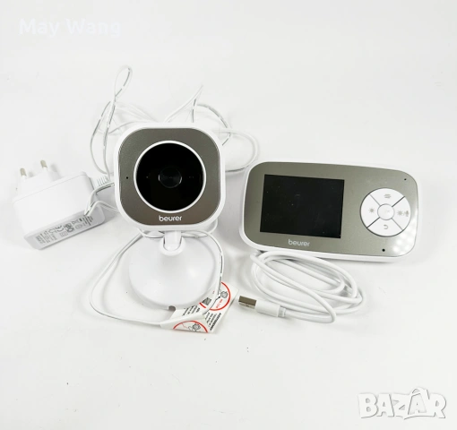 Видео бебефон Beurer BY 110, 2.8" LCD дисплей, отлично състояние