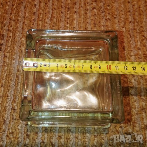 Стъклена тухла - W. Germany , снимка 11 - Антикварни и старинни предмети - 40007648