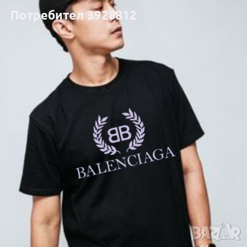 Мъжка тениска "BALENCIAGA"