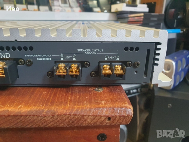 Авто усилвател Kenwood KAC-PS200T В отлично техническо и визуално състояние.  1 × 96 вата , канал 1 , снимка 10 - Аксесоари и консумативи - 52035137