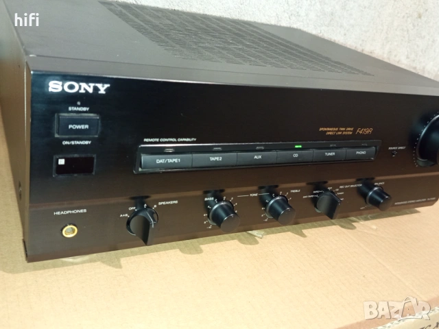 Стерео усилвател Sony TA-F419R, снимка 4 - Ресийвъри, усилватели, смесителни пултове - 53713876
