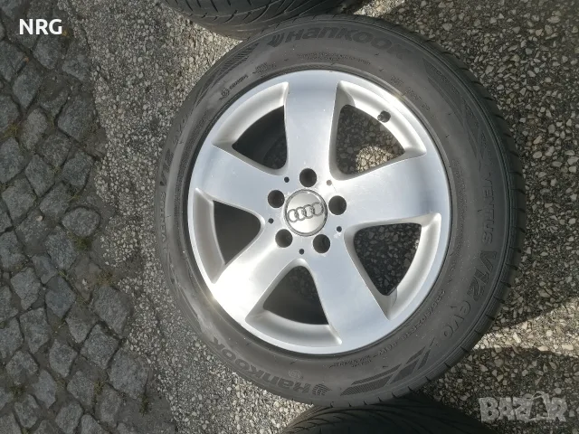 Алиминиеви Джанти 16 цола 5x112 Mercedes Audi+Гуми Hankook 225 50 16 , снимка 8 - Гуми и джанти - 56079790