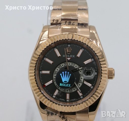 Луксозни часовници  Rolex Sky Dweller, снимка 5 - Мъжки - 41613468