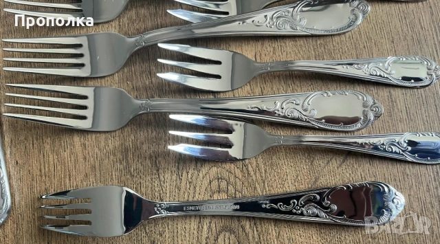 Барокови прибори Esmeyer за шест души-26бр., снимка 2 - Прибори за хранене, готвене и сервиране - 53287458