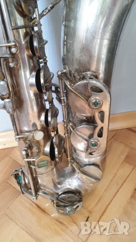 Посребрен саксофон Amati Kraslice Classic Deluxe, снимка 4 - Други - 41975216