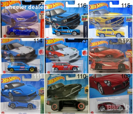Метални колички Hot Wheels Хот Уиилс в мащаб 1:64 От различни години 1, снимка 12 - Колекции - 29076230