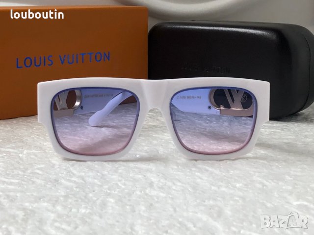 Louis Vuitton 2023 висок клас слънчеви очила унисекс бяло, снимка 5 - Слънчеви и диоптрични очила - 38947788