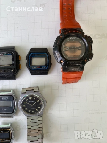 няколко часовника,casio,mbo,piratron,marks продават се комплект както са на снимките, снимка 5 - Други - 53704649