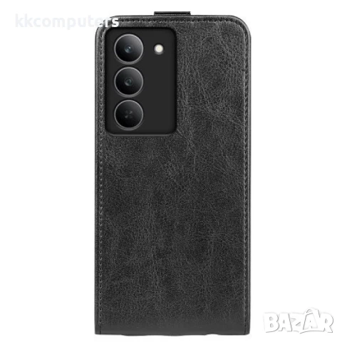 Realme 14x / Realme C75 Flip3 Кожен Калъф и Скрийн Протектор, снимка 10 - Калъфи, кейсове - 50767044