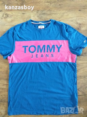 tommy hilfiger - страхотна мъжка тениска, снимка 4 - Тениски - 35962531