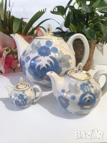Руски порцелан чайници 