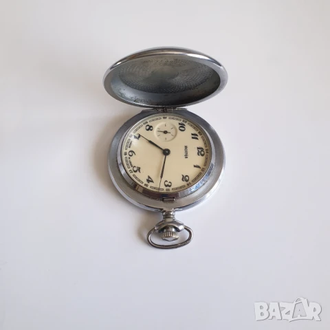 Джобен часовник Молния, снимка 7 - Антикварни и старинни предмети - 50456060
